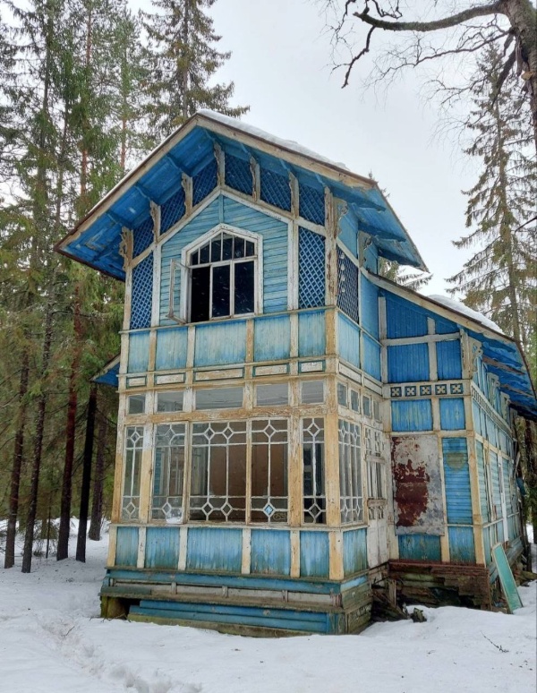Дача действительного статского советника Николая Слободзинского на Кур...